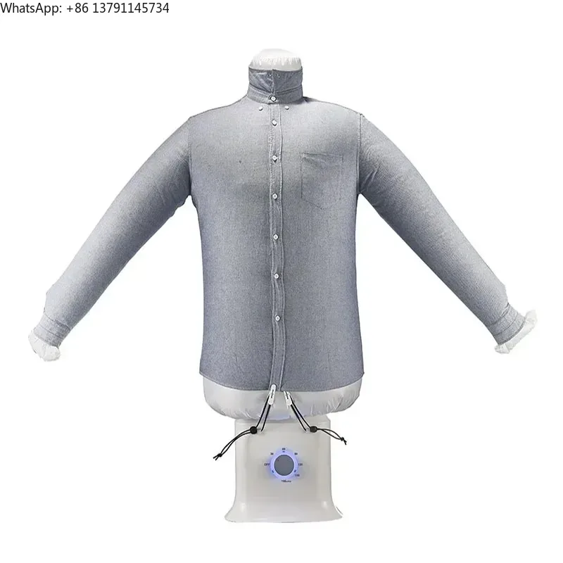 Mini Automatic Garment Iron Machine Electric Clothes Dryer Air O Dry Heater Folding Ironing Machine for Home Use