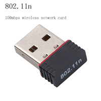 Wireless 2.4G 150M Mini USB Wifi Network Card Adapter WLAN IEEE802.11n USB2.0 Wifi Receiver for Tablet PC