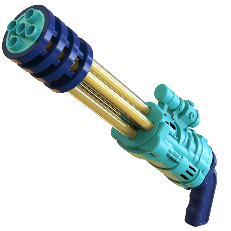 Childrens Water Gun Gatling Style Pump Spray Toy Splashing Festival Rafting Fun
