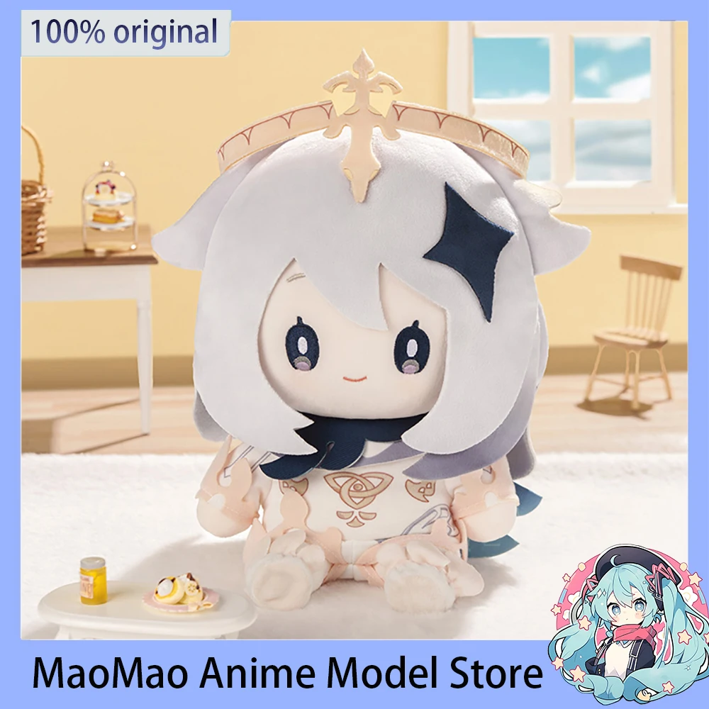 

Оригинальная плюшевая игрушка miHoYo Genshin Paimon Q-версия, экшн-фигурка, аниме-модель, кукла, детские коллекционные игрушки, 30 см, подарок на день рождения