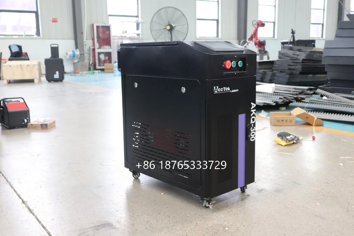 Pulse Fiber Rust Removing Lazer Cleaner 300w 1000w 500w Laser Rust Removal Cleaning Machine 200w For Metal