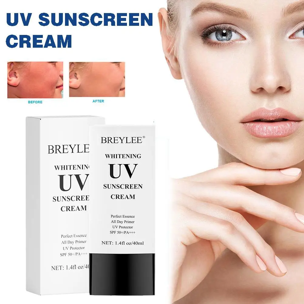 Crema de protección solar UV para el cuidado de la piel, loción protectora solar, blanqueadora, J5Q5