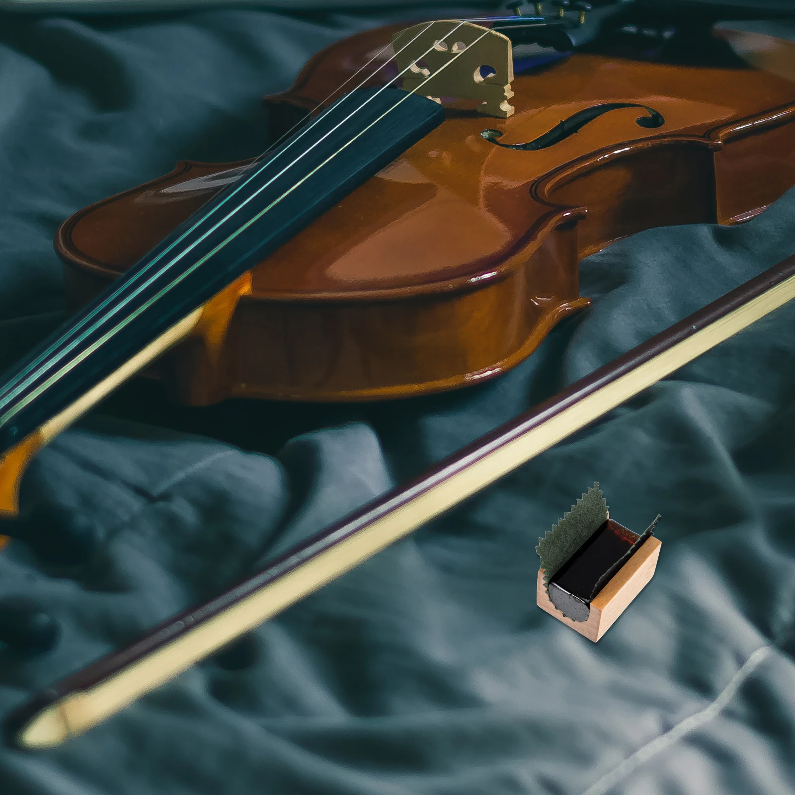 

Rosin Block for Violin Erhu Portable Natural Instrument Maintenance Supplies String Rosin Beginner Professional Use