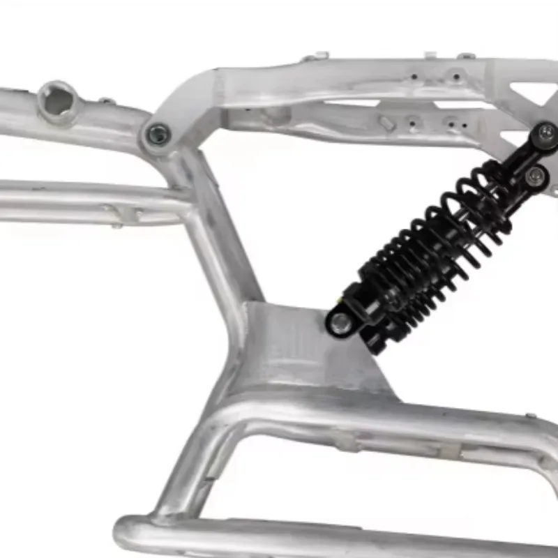 

20" Gloss Retro Full Suspension Alloy Fat Tire E-Bike MTB Frame