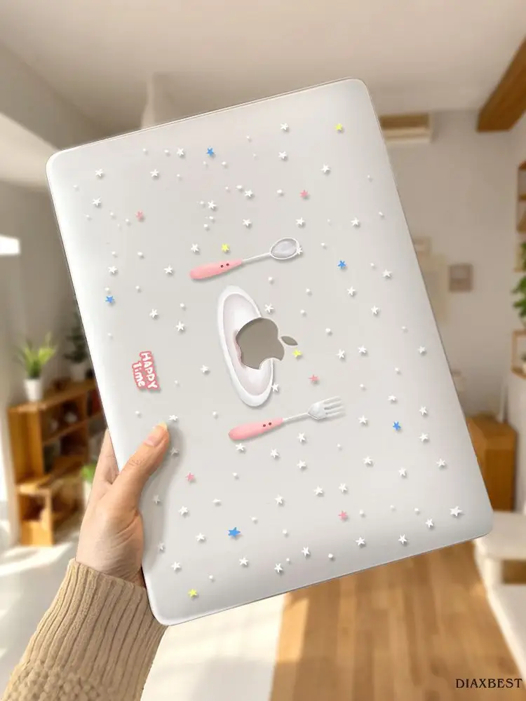 Creative Doodle Case for Macbook Air 13.6 M5 M1 Pro 14 M4 Air 15.3 13 M3 15 M2 Mac Cover A3113A2681 A2442 A2941 Anti-Scratc