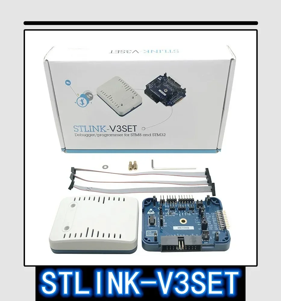 

1 шт. новый оригинальный подлинный программатор STLINK-V3SET ST-LINK V3 STM8 STM32, отладчик для загрузки моделирования, в наличии