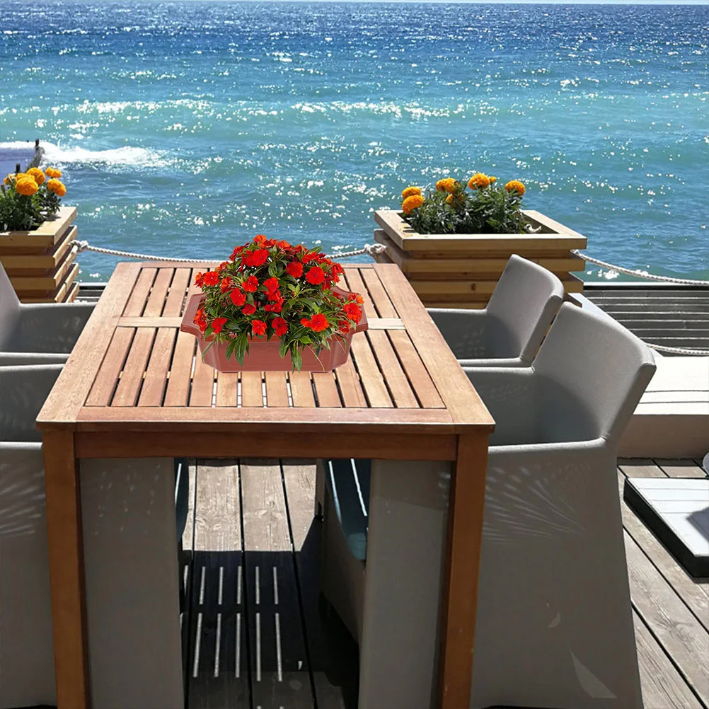 10 Pcs Flowerpot Pots Outdoor Gardening Accessory Bonsai Home Plastic Container Tree Indoor Plant