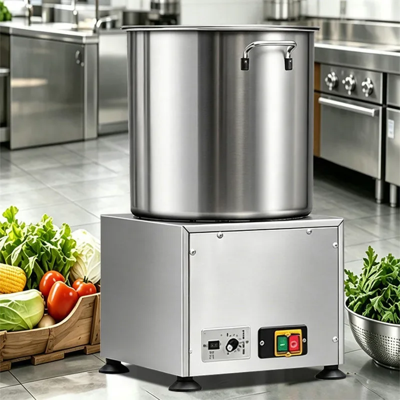 Electric Vegetable Dehydrator, Hotel and Restaurant Water-Removal Machine, Large Commercial Spinning Dryer for Fried Skewers