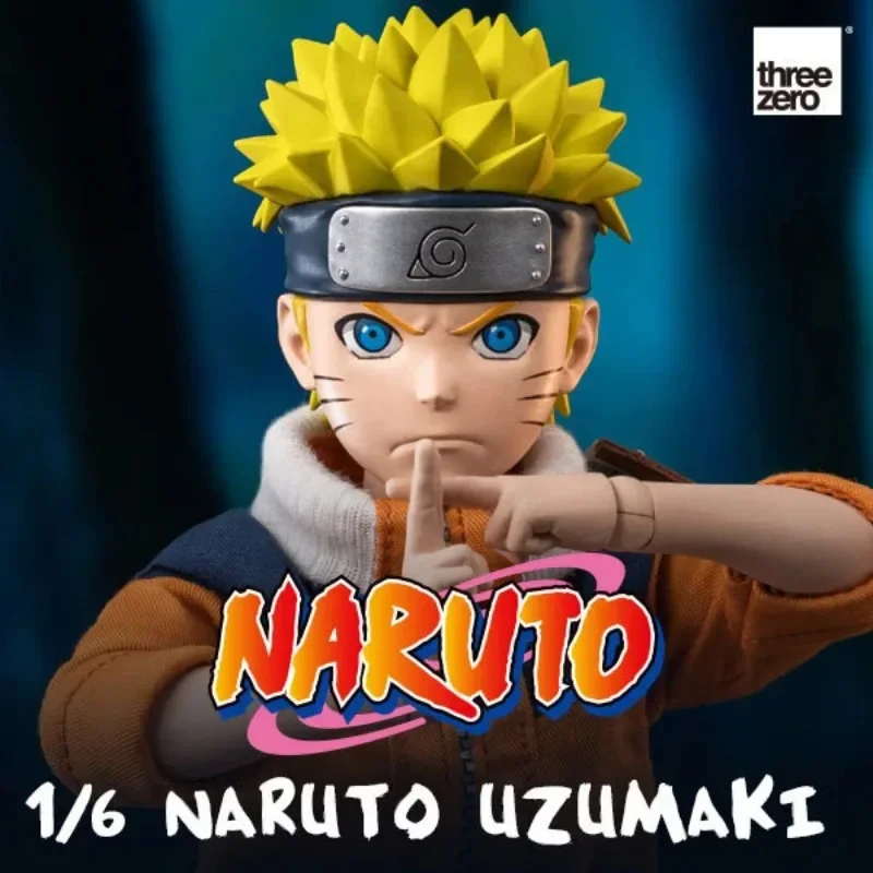 In Stock NARUTO Uzumaki Naruto Threezero FigZero 1/6 PVC 25CM Original Anime Action Figure Model Collection Boxed Toys Gifts