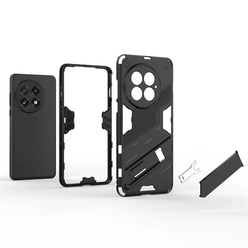Etui Armor Funda do OnePlus 13 5G, odporne na wstrząsy, z podpórką, ochronne etui na telefon do One Plus 13 OnePlus13, magnetyczny uchwyt.