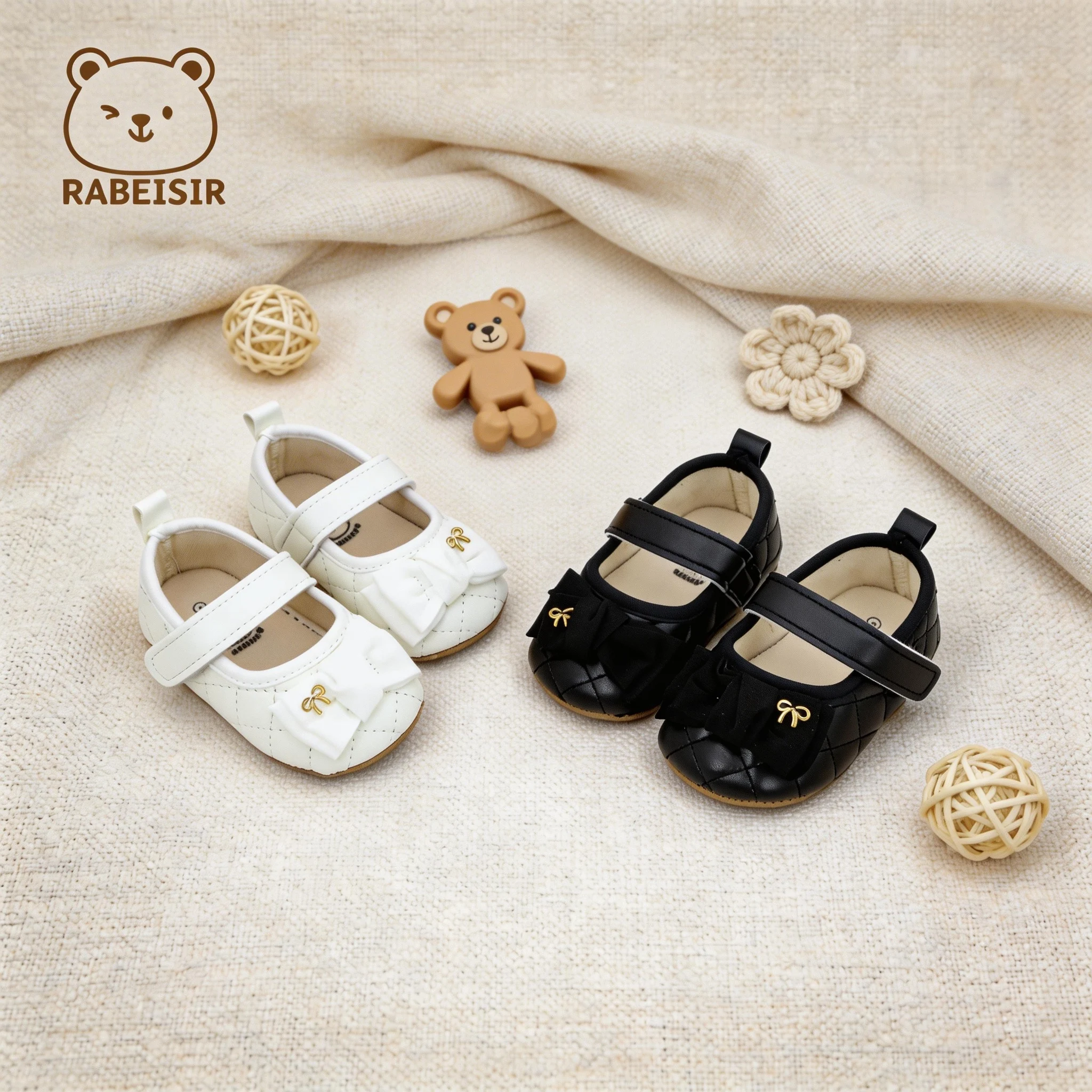Baby princess shoes, baby walking shoes with soft soles, com