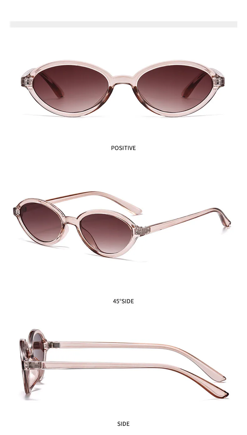 SO&EI Retro Kleine Cat Eye Sonnenbrille Frauen Marke Designer Männer Sonnenbrille UV400 – Detail 13