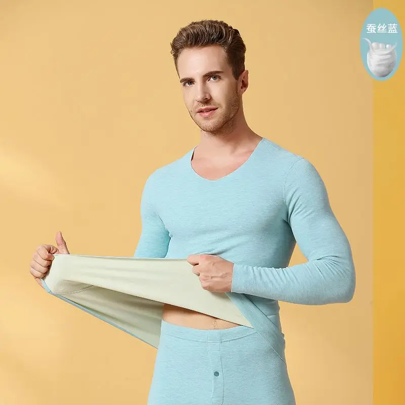 Sous-vêtement thermique en velours allemand sans couture pour homme, pantalon long imbibé, chemise astronomique