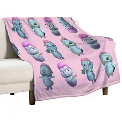 Bibble Expressions Throw Blanket Soft Plush Plaid Decorative Throw Blanket Hairy Blanket throw blanket  blankets for beds