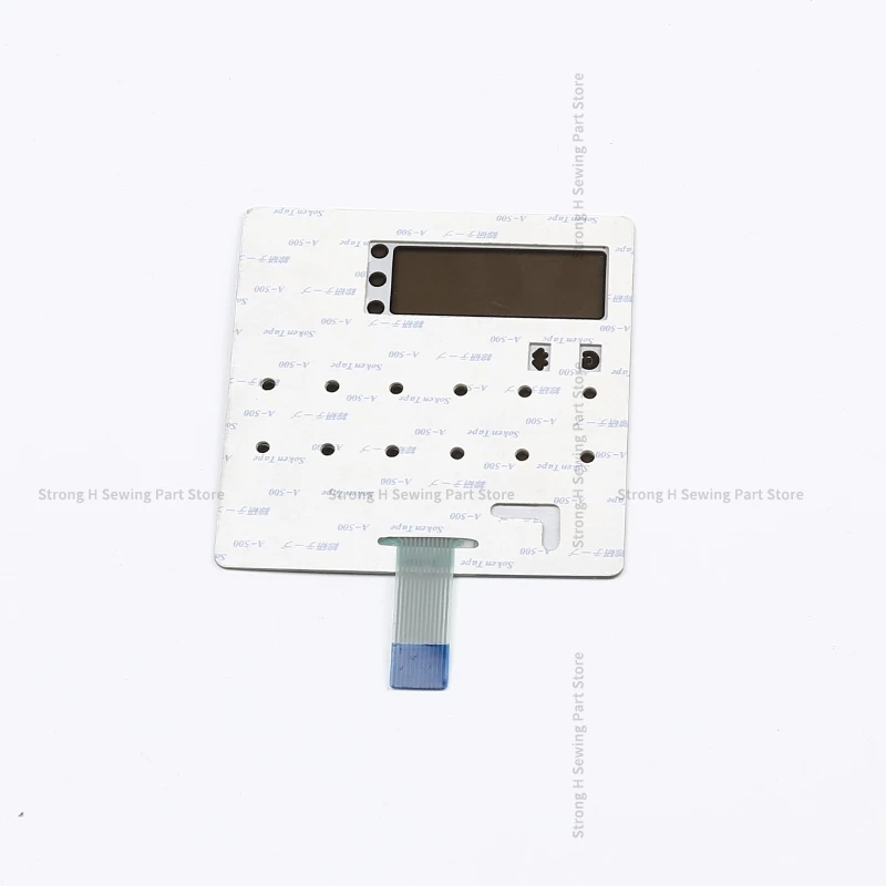 Nanbang 산업용 재봉틀용 새로운 조작 패널 보드 스티커, 멤브레인 필름 키패드 단추 스위치 페이퍼, 1 개