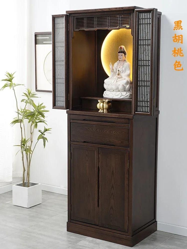 Offering table, altar, new Chinese style cabinet, incense, Buddha , worship , household use