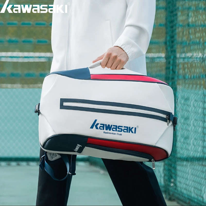 Kawasaki Backpack Bag Waterproof Badmintion Tennis Rackets Backpack Profession Tenni Sports Tenis Raquete Bag New Badminton Bag