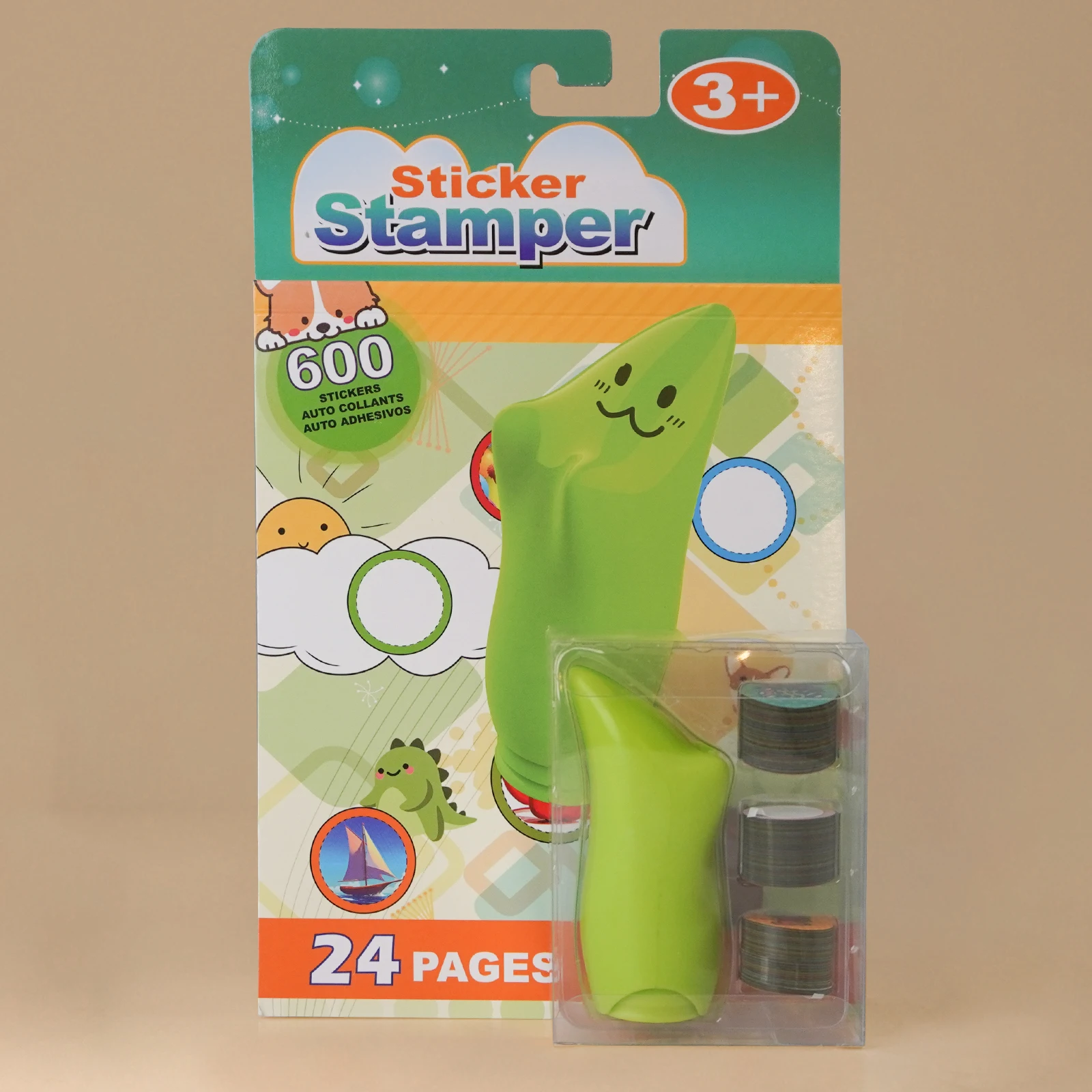 Healthy Green ​Create Engaging Stamp Stickers For Kids, Picture Books Featuring Animals, And Alphabet-Themed 1600 Stickers Toy