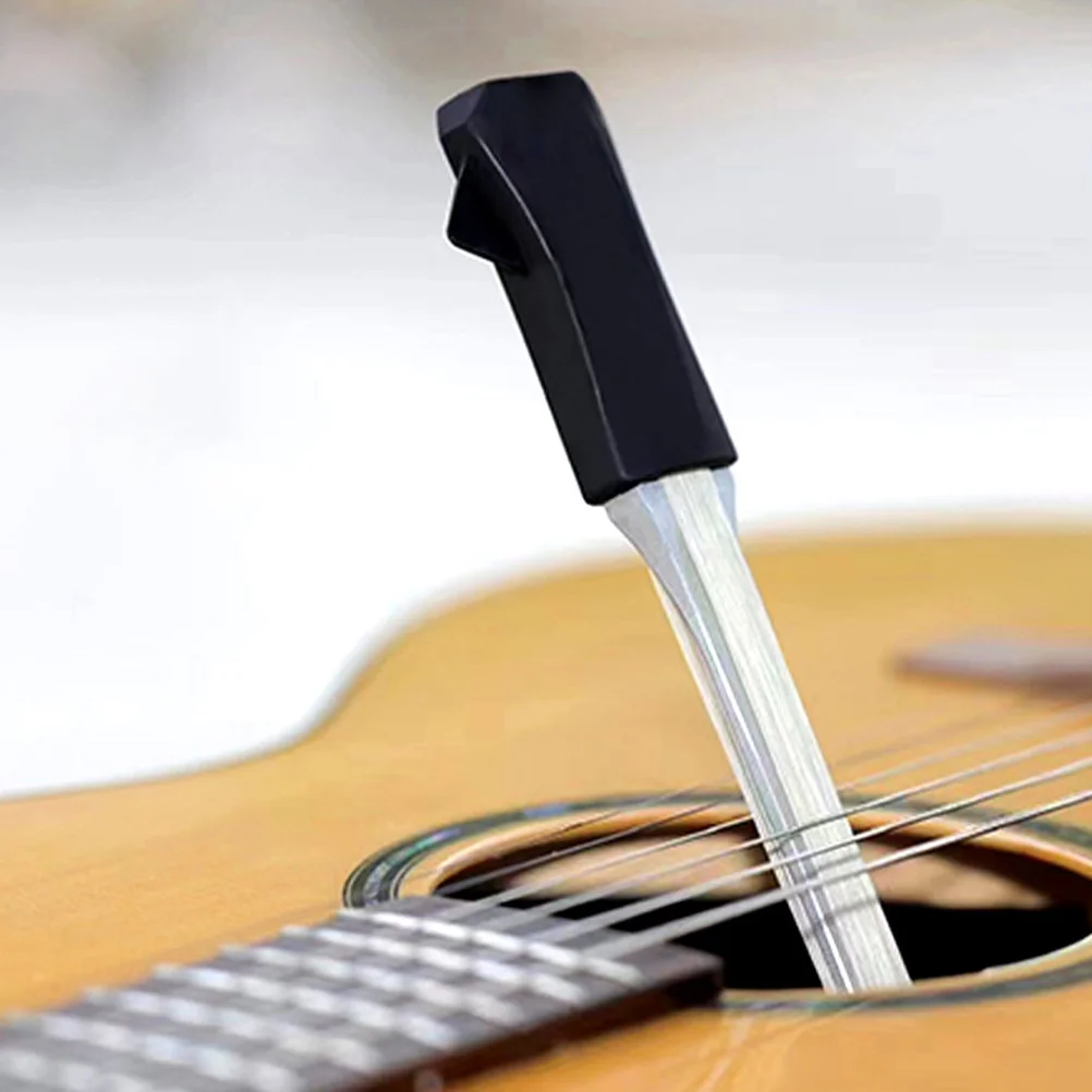 

Guitar Bow Dual Function Switching Mechanism Horsehair Built-In Pick Scratch Protection For Acoustic Guitar Violin Playing