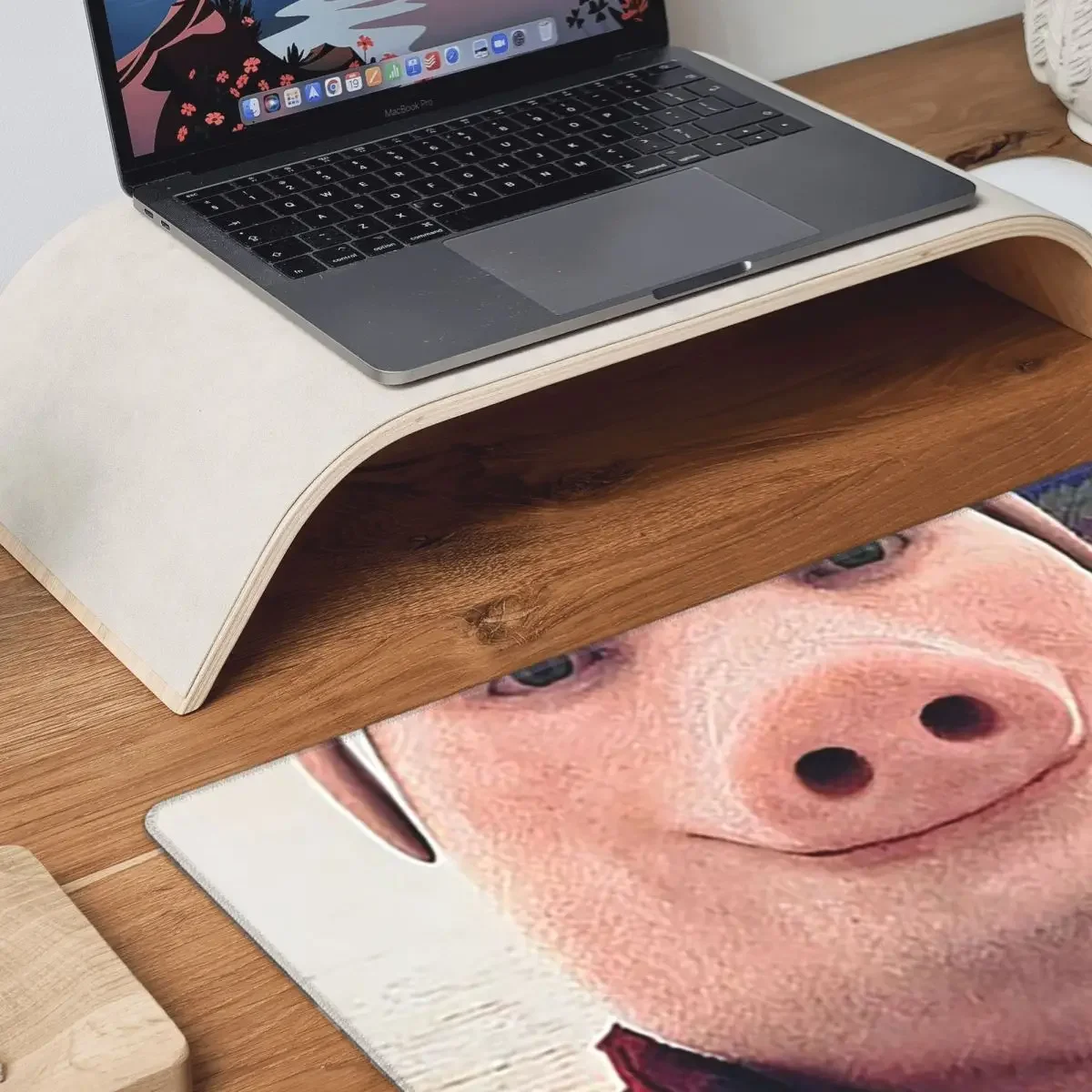 John Pork Is Calling Answer Call Phone Large Mouse Pad Computer Keyboard Mouse Mat Gamer PC Laptop Desk Mat