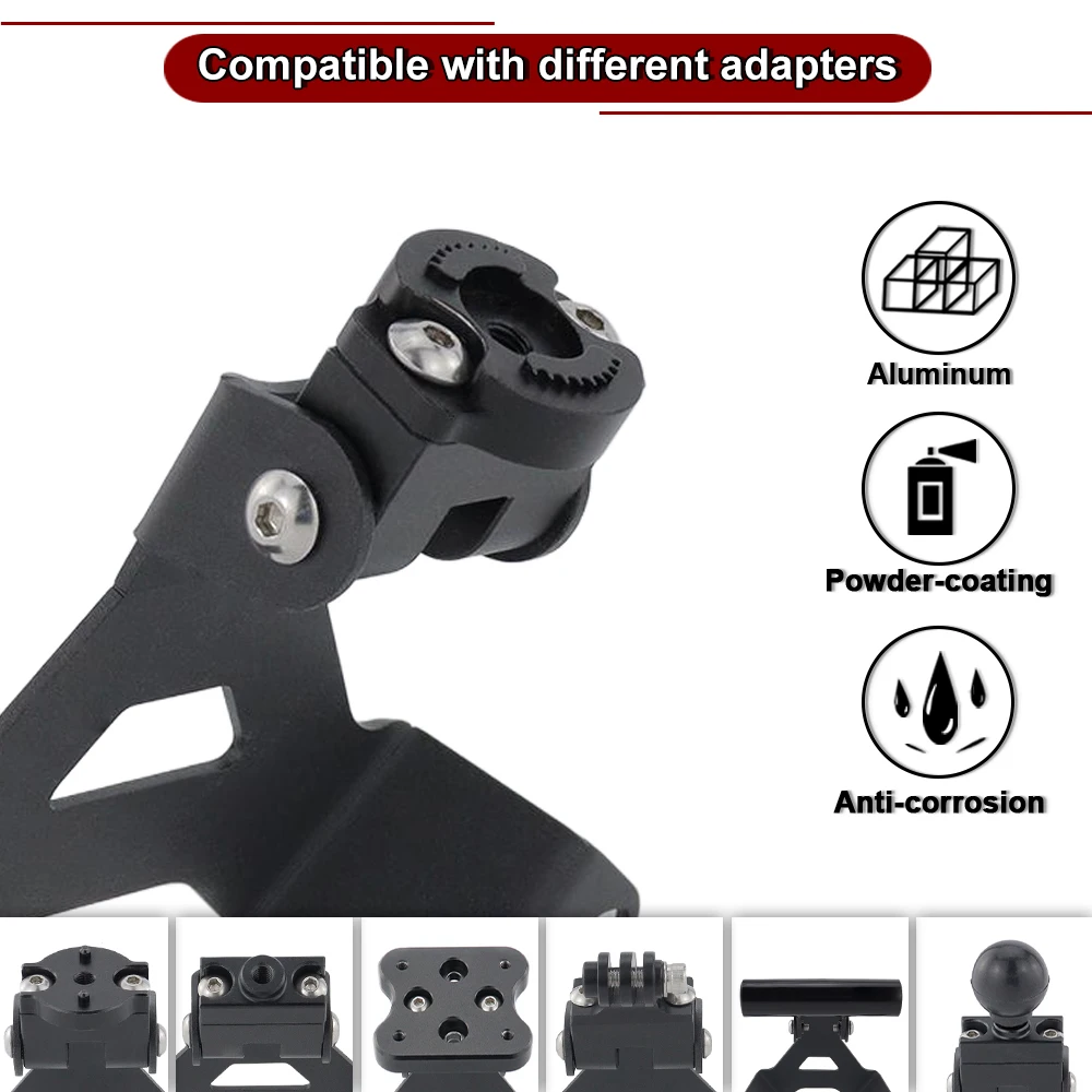 Motorcycle GPS Mount  Navigation Bracket Adapter Phone Holder Bracket Multistrada V2 Multistrada V2S 2025 2026 For Ducati - view 3