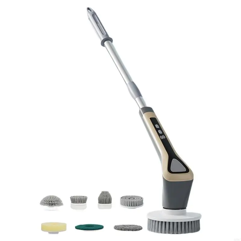 A0NC Electric Spin Scrubber Professional Waterproof Spin Scrubbr 2600mAh แบตเตอรี่
