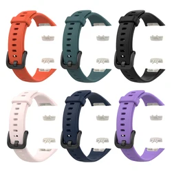 Smart Watch Band Soft Comfortable TPU Wristband Replacement Accessories for HUAWEI Band 6 for HONOR Band 6