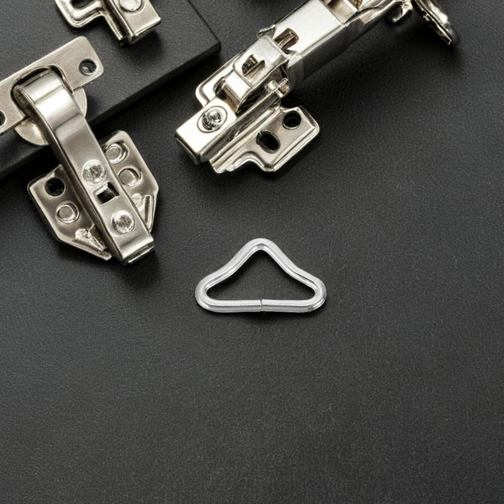 

70pcs Trampoline Triangle Buckle Durable Weather Resistant Replacement Parts For Jump Mat Repair V-Shaped Connectors Outdoor Use