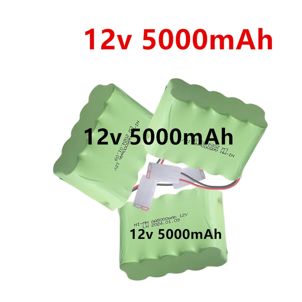 12v 5000mAh Rechargeable Battery With Tamiya Connector for Remote control electric toy boat car truck