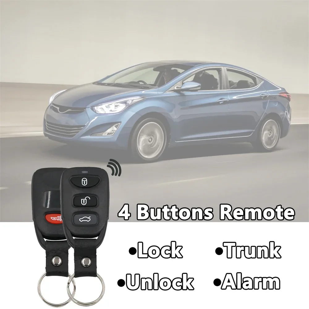 OSLOKA-310T 4 Buttons keyless 313.8Mhz Programmed OBD For HYUNDAI  Elantra Coupe 2013-2014 ELANTRA 2006-2016 SONATA 2006-2014