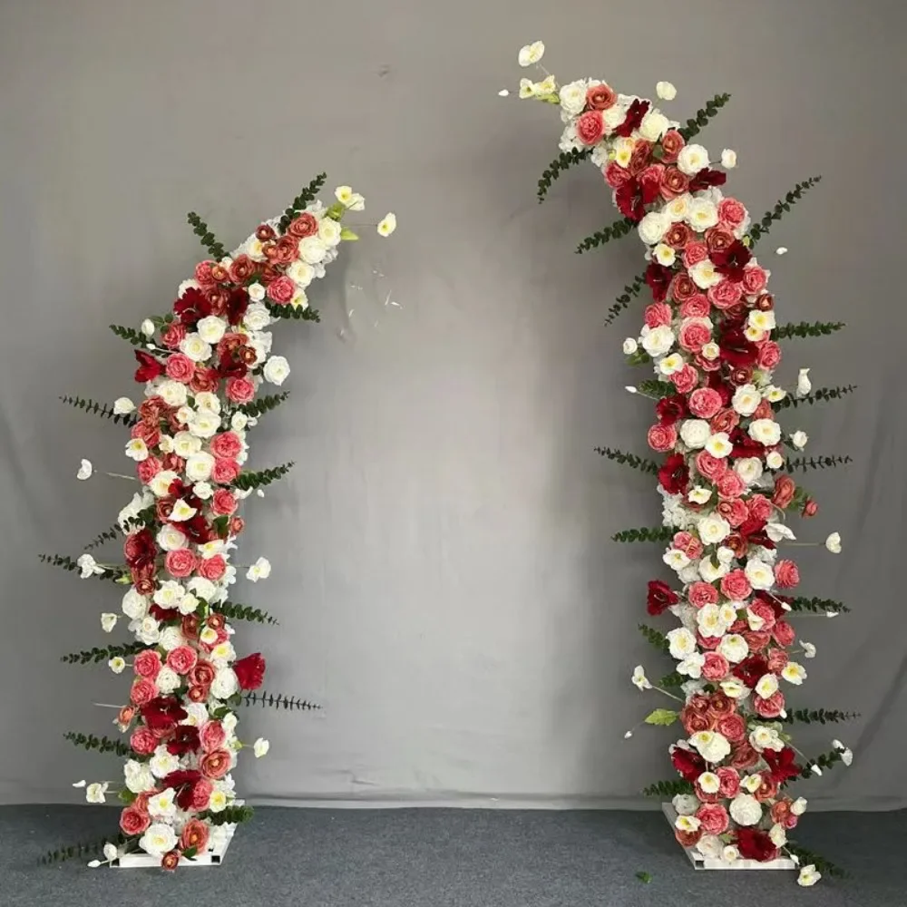 New Wedding Props Arch, Iron Bull Horn Gate, Sheep Horn Gate, Outdoor Lawn, Wedding Flower Frame Arch, Stage Background