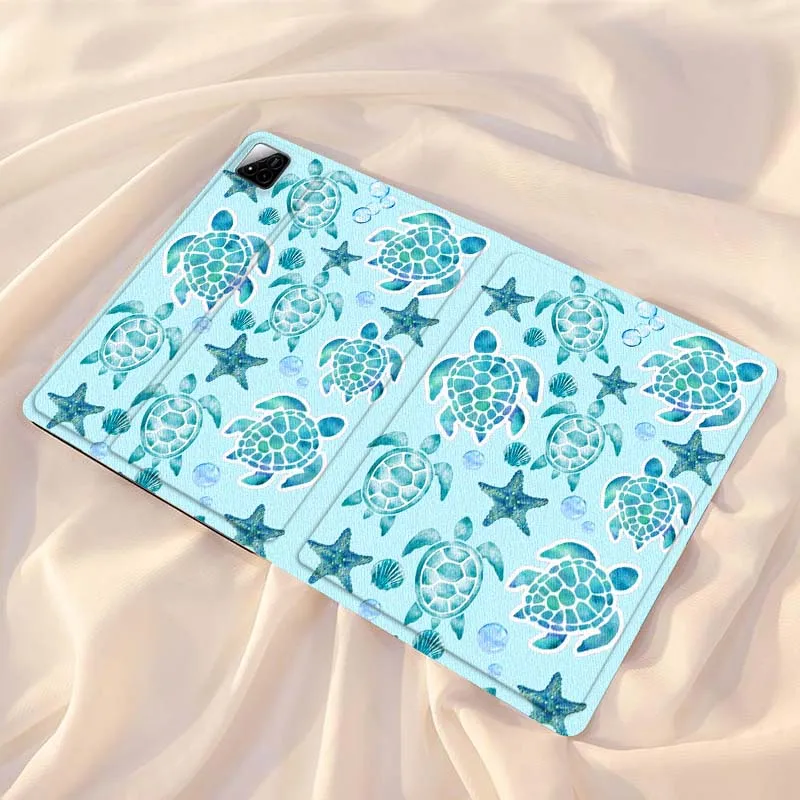 Marine Animal Design Tablet Case For Xiaomi Redmi Mi Pad 4 5 6 7 8 K SE Mini Pro Plus Max 10.1 11.2  inch