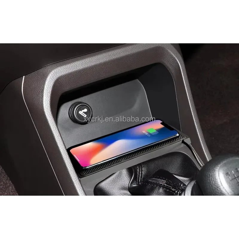 Auto Drahtlose Anti-slip Pad Lade Bord Auto Drahtlose Lade Handy Flash Lade Intelligente Sensing
