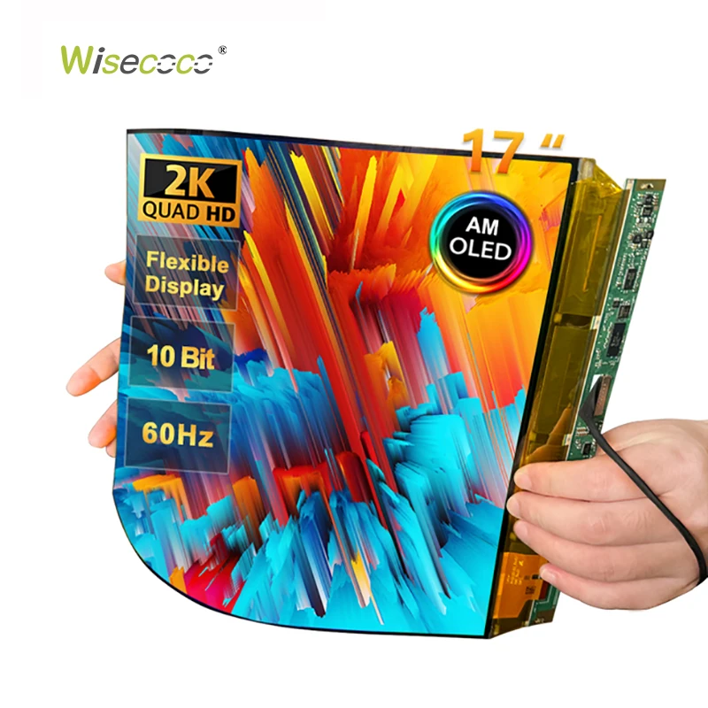 Original 17 Inch 2560*2024 High Resolution Ips Screen Flexible Oled Amoled Display Panel with Driver Board