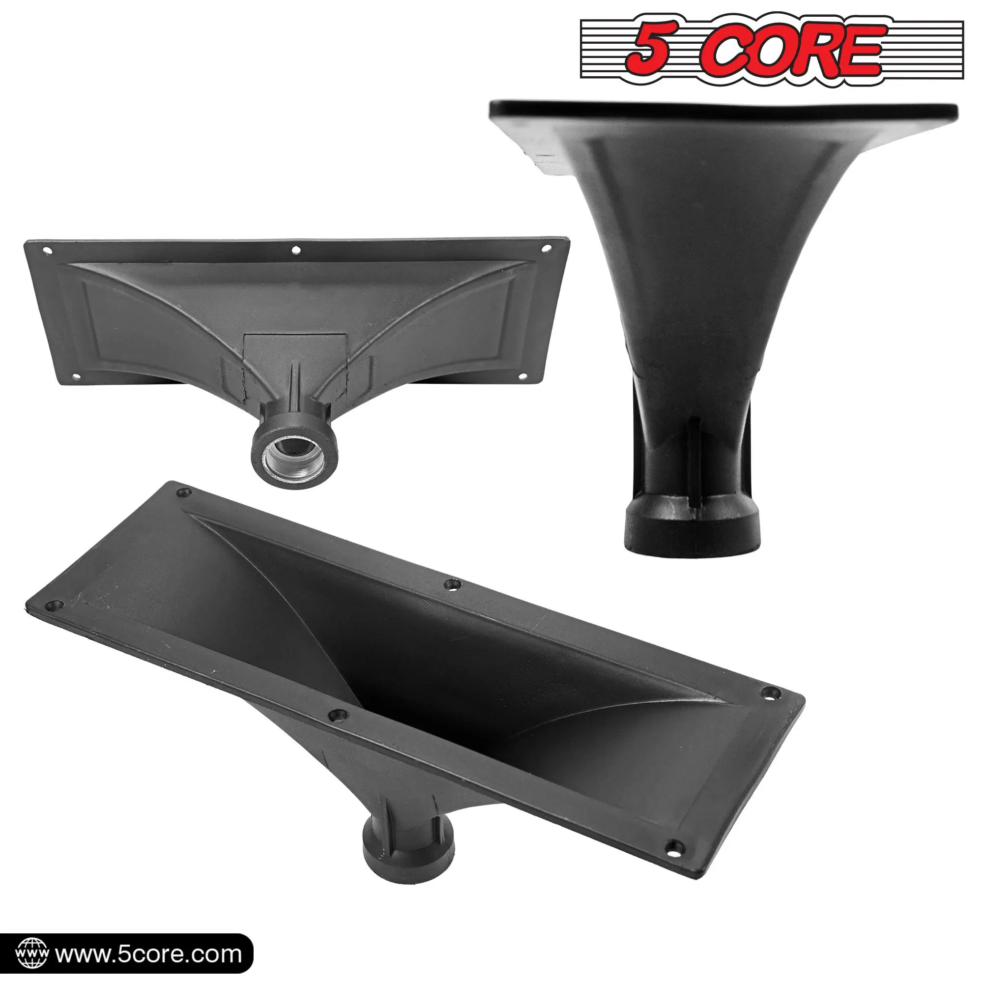 5 CORE 15x5 مستطيل البلاستيك المسمار على القرن لخزائن سماعات متنوعة 34 مللي متر الحلق HISE 15X5 1 قطعة