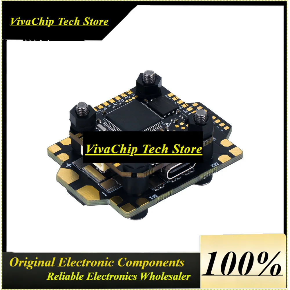 VivaSAxisflying Mini 55A Stack ESC 55A 6S F7-MPU6000 DIY Parts For Manta 5 Pro FPV Drone - Electronic Speed Controller