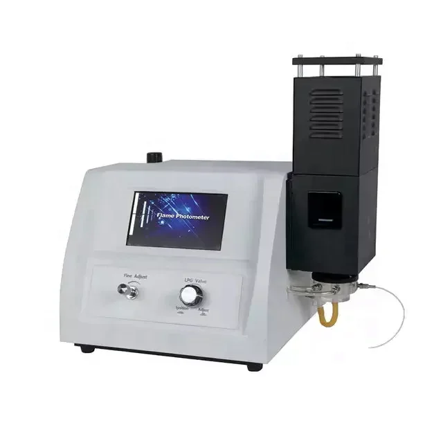 

Laboratory Metal Ion K Na Concentration Testing Device Analyzer Flame Photometer FP6410 with Touch Screen