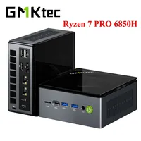 GMKtec M7 Ryzen 7 Pro 6850H MINI PC Windows 11 DDR5 16GB 500GB Nvme SSD WIFI6 BT5.2 2*2.5G Lan Desktop Game Computer VS K8 Plus