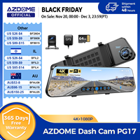 AZDOME RearView Dash cam PG17 GPS WiFI Camera 11.8\
