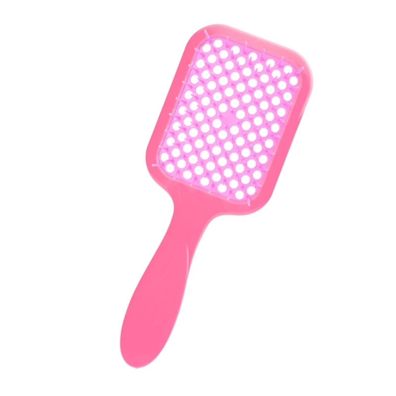 مشط الشعر لفك تشابك الشعر، فرشاة تدليك الشعر، مشط الشعر المجوف