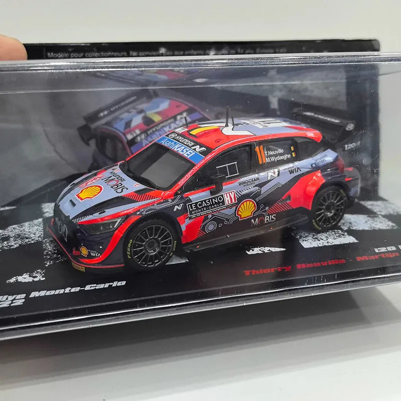 

IXO 1/43 I20 N RALLY1 2022 Alloy Car Model Static Collection Decorated Holiday Gifts Toys Souvenir Gift