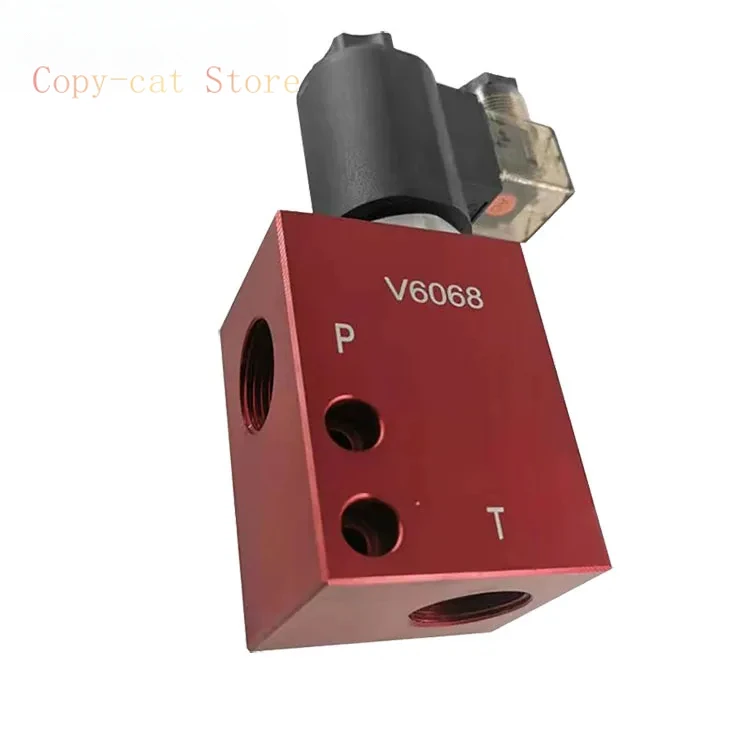 Hydraulic Solenoid Valve SV12-20 Normally Closed Switching Valve Threaded Cartridge Electric Pressure Retaining Valve DHF12-220