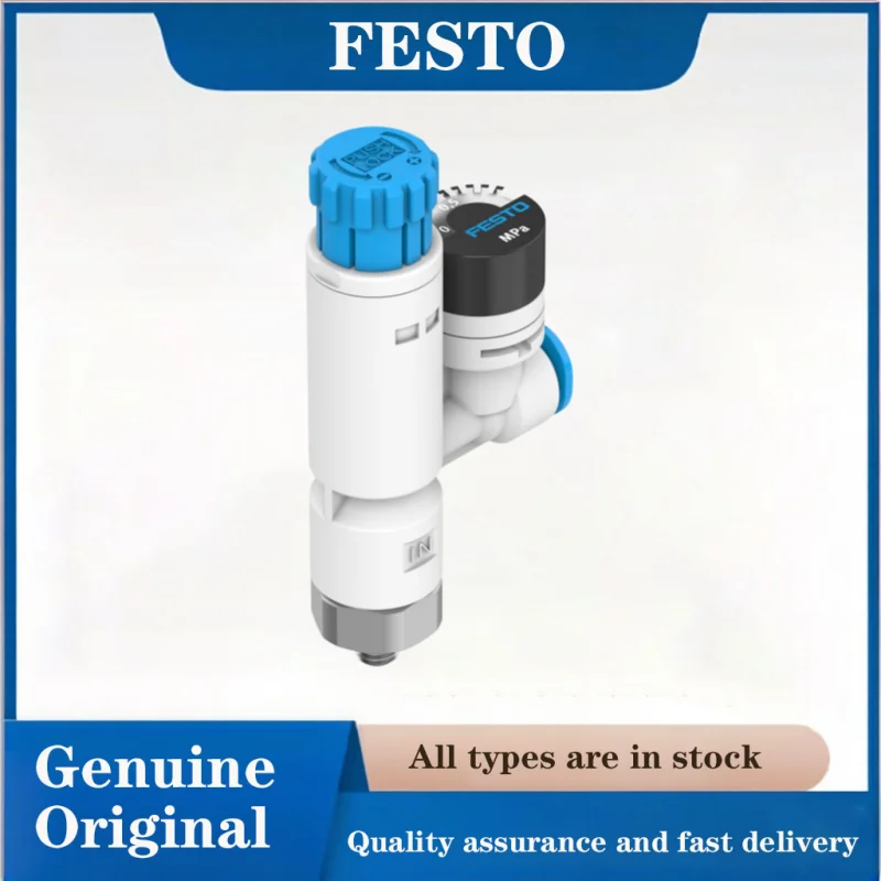 FESTO Pressure control fittings 8086009-VRPA-LM-R18-Q4Pressure regulator Genuine valve all VRPA products of products are in stoc