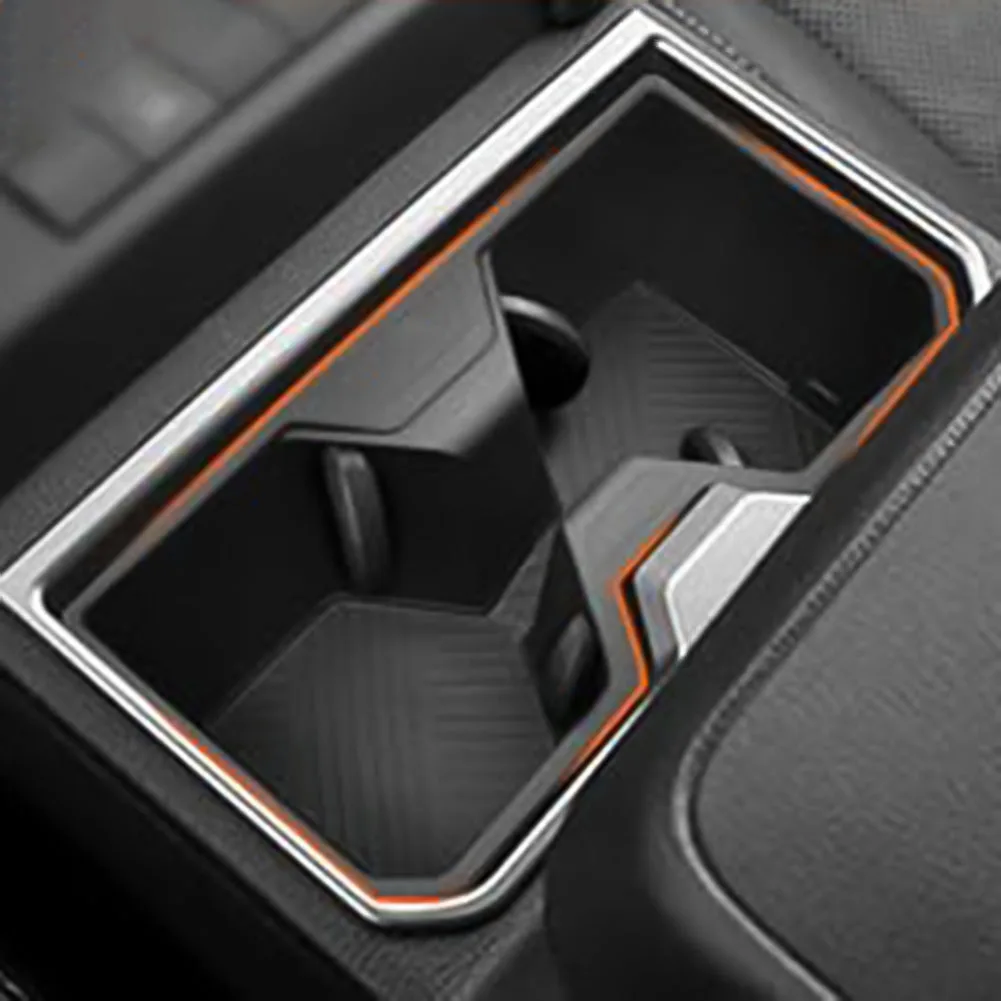 

For Toyota For 4Runner 2025 TPE Car Center Console Cup Holder Protector Organizer Storage Box Cup Holder Car Interior Organizer