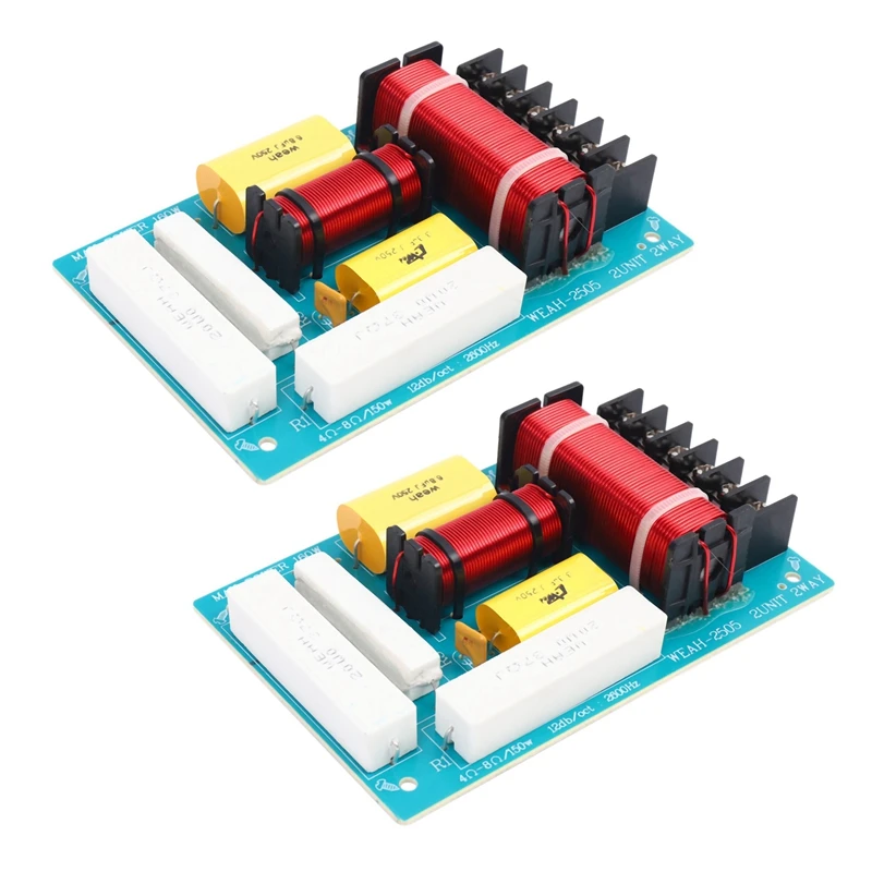 

2X200 Вт спикер кроссовер 2-сторонний высоконизкий 8 Ом делитель частоты для 10-дюймового динамика