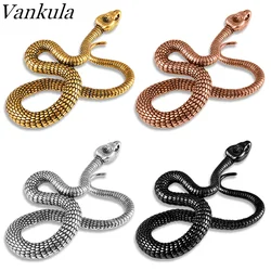 Vankula 2pc Snake Dangle Ear Weights for Stretched Ears Gauges Ear Plugs Body Piercing Tunnels 316 Stainless Steel Body Jewelry
