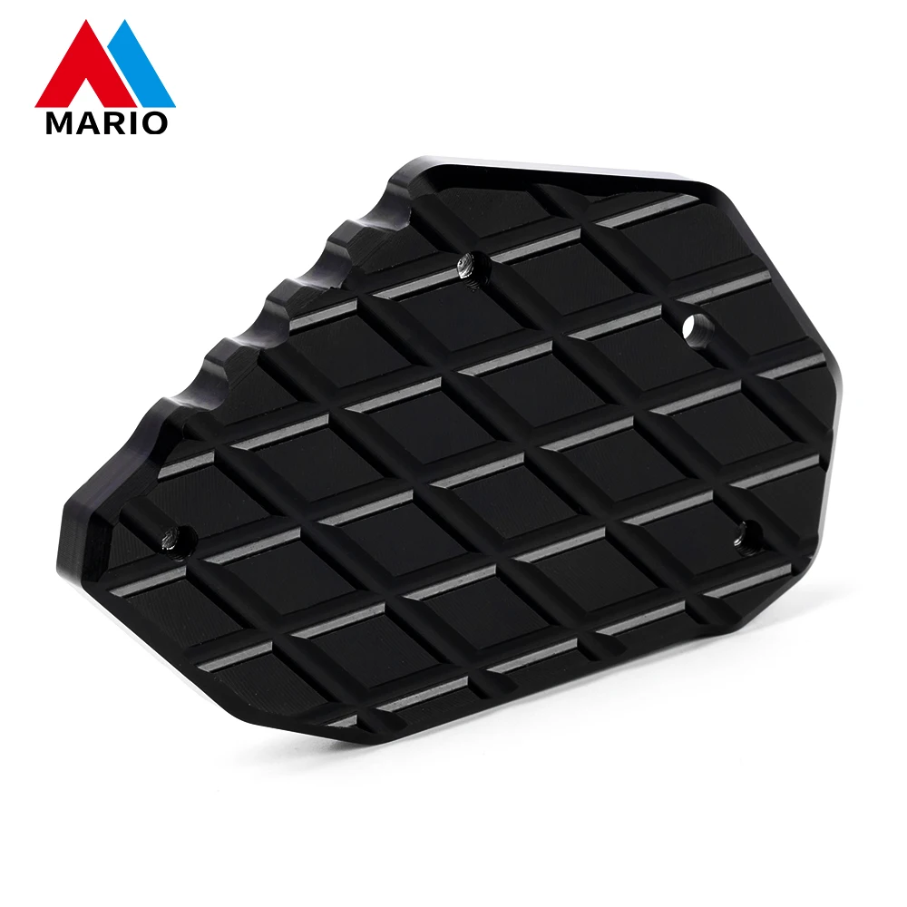 For 690 SMC R 690 SMCR 2019 2020 2021 2022 Motorcycle CNC Kickstand Extension Pad Foot Side Enlarge Stand Plate Accessories
