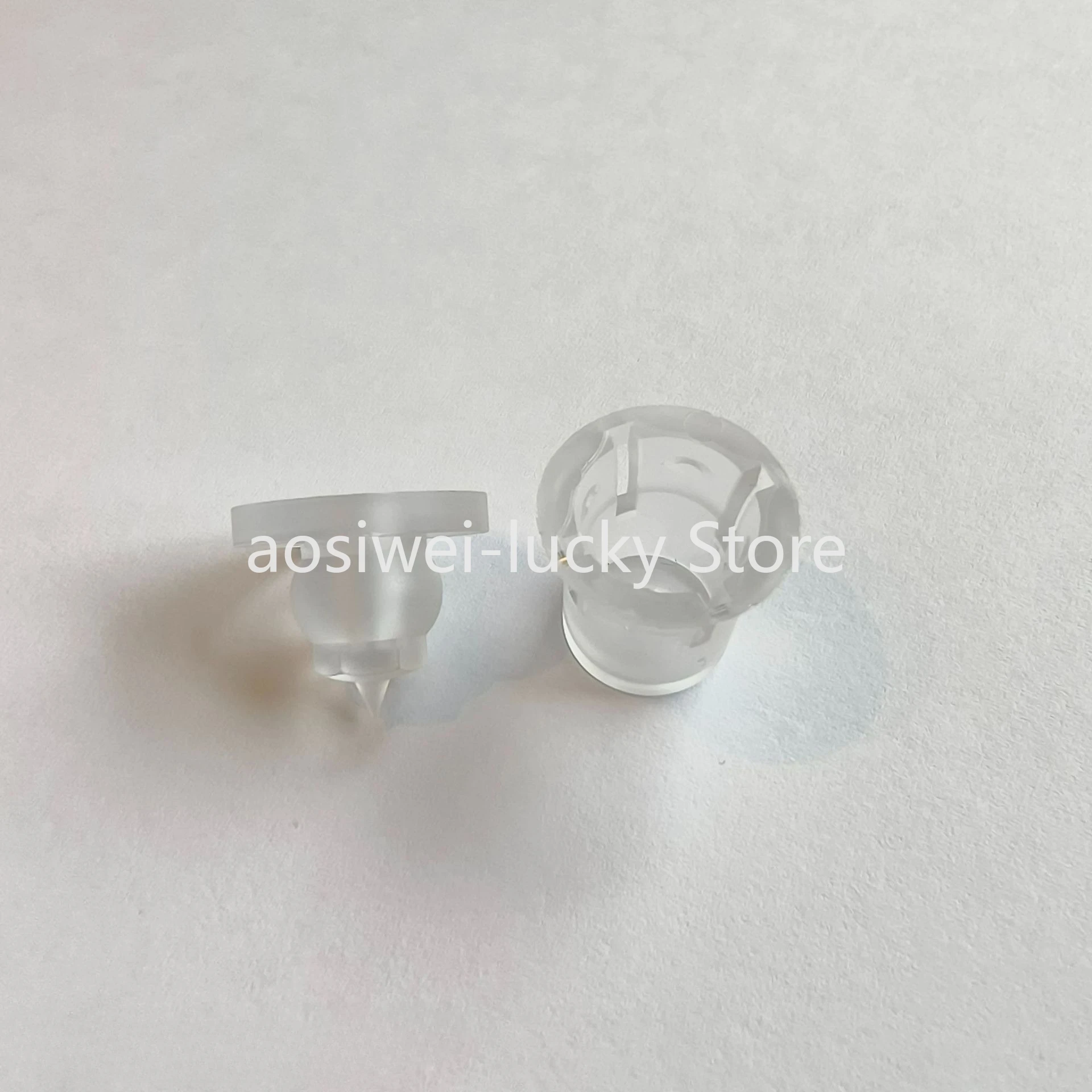 PC Translucent Advertising Nail Glass Nail Bracket Invisible Plastic Screw Frosted Screw 10pairs/lot