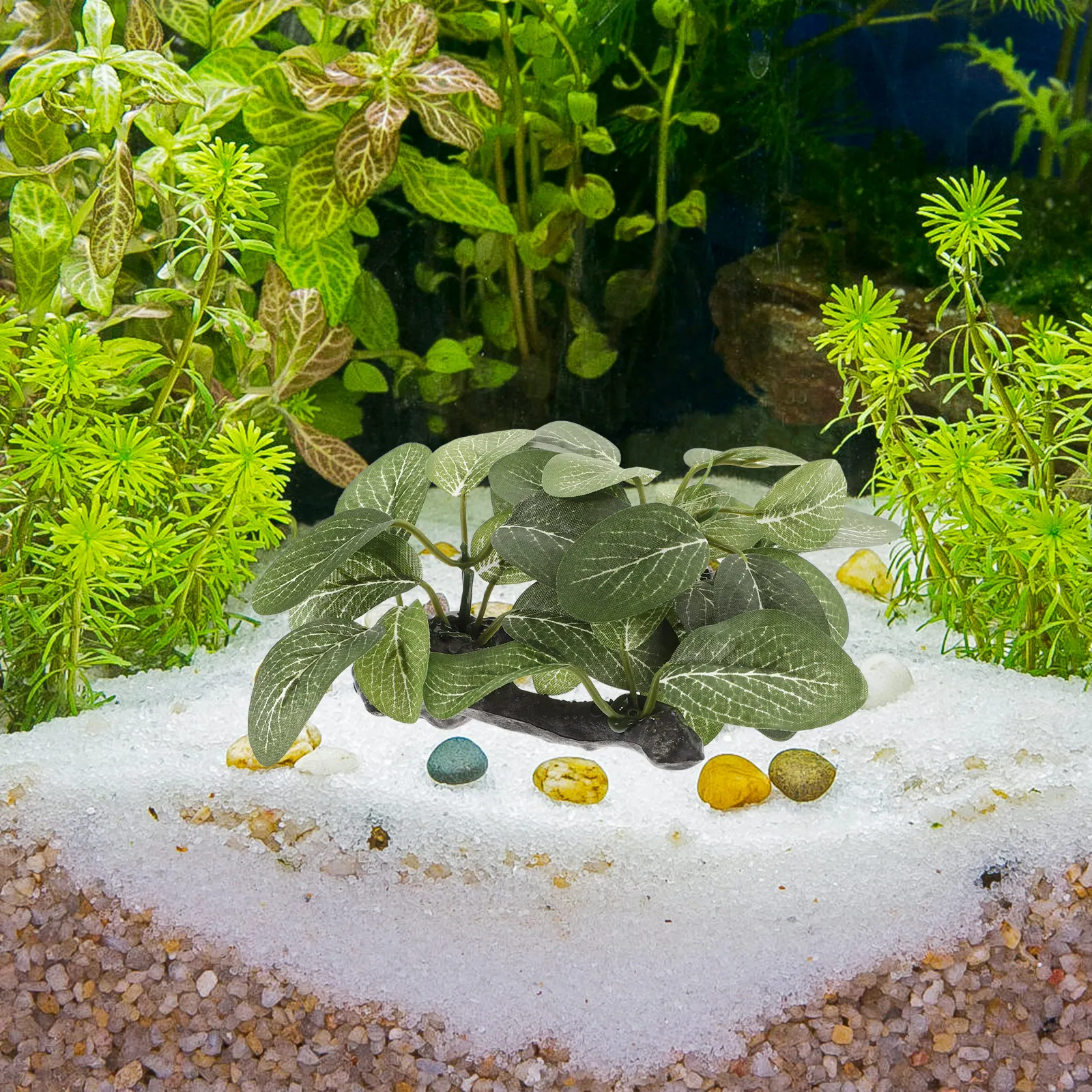 

Lifelikefish Tank Ornament Aquarium Plants Plastic Non-Toxic Durable Washable For Fresh Salt Water Aquarium Decorations Fish