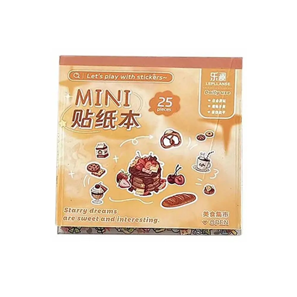 25 unids/set de pegatinas para uñas sin repetición, pegatinas autoadhesivas multifunción para tazas, pegatinas suaves de dibujos animados en relieve para decoración de uñas